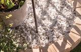 Gravier marbre naturel roulé blanc - NATERIAL en promo chez Weldom Biarritz à 12,90 €