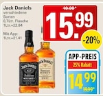 Aktuelles Jack Daniels Angebot bei WEZ in Löhne ab 14,99 €