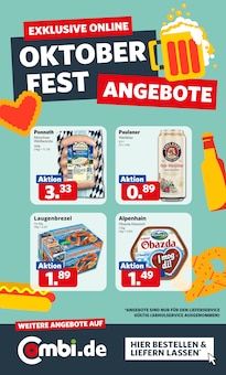 Bier im combi Prospekt "Markt - Angebote" mit 35 Seiten (Oldenburg)