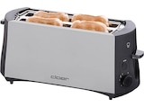 3710 Toaster Silber/Schwarz (1380 Watt, Schlitze: 2) von CLOER im aktuellen MediaMarkt Saturn Prospekt für 40,99 €