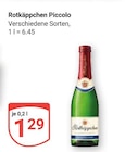 Piccolo Angebote von Rotkäppchen bei GLOBUS St. Ingbert für 1,29 €