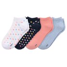 4 Paar Mädchen Sneaker-Socken im Set im Ernstings family Prospekt 4 Paar Mädchen Sneaker-Socken im Set von im aktuellen Ernstings family Prospekt für 6,00 €