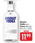 Aktuelles Vodka Angebot bei EDEKA in Mannheim ab 11,99 €