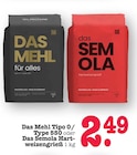Aktuelles Das Mehl Tipo 0 / Type 550 Angebot bei E center in Mannheim ab 2,49 €
