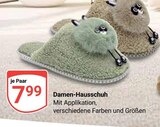 Aktuelles Damen-Hausschuh Angebot bei GLOBUS in Halle (Saale) ab 7,99 €