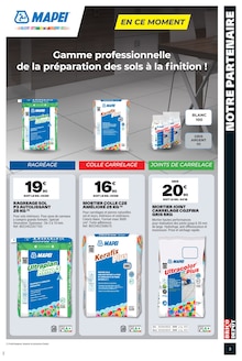 Promotion Sol dans le prospectus Brico Dépôt, valable du 23/10/2026 au 05/11/2026 Promo Sol dans le catalogue Brico Dépôt du moment à la page 3