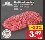 Netto Marken-Discount Neuhäusel - Hackfleisch gemischt Angebot im Prospekt Hackfleisch gemischt bei Netto Marken-Discount im Neuhäusel Prospekt für 3,49 €