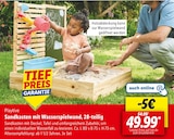 Sandkasten mit Wasserspielwand, 28-teilig Angebot in Dachsberg Sandkasten mit Wasserspielwand, 28-teilig im aktuellen Prospekt bei Lidl in Dachsberg