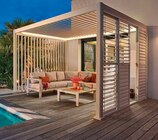 Pergola électrique Evora 4x3m en promo chez Maxi Bazar Châtillon à 2 990,00 €