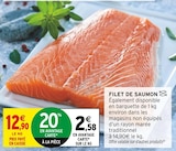 Filet de saumon - Intermarché à Tourcoing Filet de saumon en promo chez Intermarché Tourcoing à 2,58 €