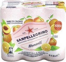 Géant Casino Larmor-Plage - Boissons pétillantes italiennes Momenti Saveurs Clémentine et Pêche Promo Boissons pétillantes italiennes Momenti Saveurs Clémentine et Pêche dans le catalogue Géant Casino "Priorité aux promos" à Larmor-Plage
