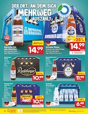 Aktueller Netto Marken-Discount Prospekt mit Radeberger, "Aktuelle Angebote", Seite 20