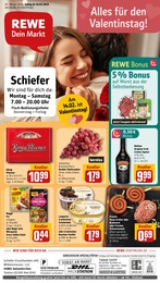 REWE Prospekt "Dein Markt" für Gelsenkirchen, 33 Seiten, 10.02.2025 - 15.02.2025