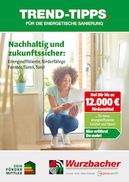 Wurzbacher Prospekt mit 9 Seiten (Plauen)