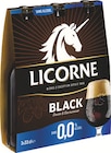Bière Black - Licorne en promo chez Intermarché Super Metz à 2,65 €
