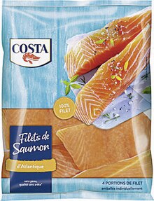 Géant Casino Boissy-Saint-Léger - Filets de Saumon d’Atlantique surgelés Promo Filets de Saumon d’Atlantique surgelés dans le catalogue Géant Casino Le mois puissance MAX à Boissy-Saint-Léger