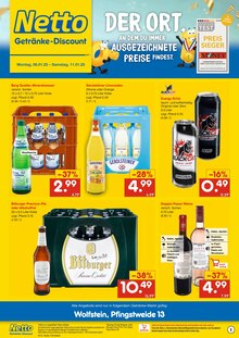 Netto Marken-Discount Prospekt DER ORT, AN DEM DU IMMER AUSGEZEICHNETE PREISE FINDEST. mit 2 Seiten