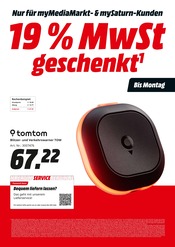 Aktueller MediaMarkt Saturn Prospekt mit TomTom, "19 % MwSt geschenkt", Seite 17