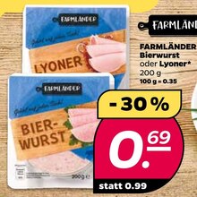 NETTO mit dem Scottie Kiel - Bierwurst oder Lyoner Bierwurst oder Lyoner Angebot bei NETTO mit dem Scottie Kiel im Prospekt Günstig. Besser. Für Dich.