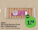 Bio-Löffelbiskuits von tegut... im aktuellen tegut Prospekt für 1,79 €