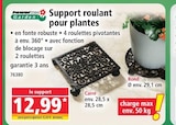 Promo Support roulant pour plantes à 12,99 € dans le catalogue Norma à Épinal