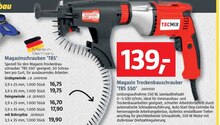 BAUHAUS Ebersbach-Musbach - Magazinschrauben 'TBS' Magazinschrauben 'TBS' Angebot bei BAUHAUS Ebersbach-Musbach im Prospekt "Handzettel KW 44"