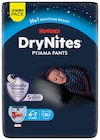 Pyjama Pants DryNites "Jumbo Pack" - HUGGIES à 9,34 € dans le catalogue Carrefour