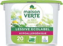 Lessive capsules Ecolabel fraîcheur d’eté* - Géant Casino à Montigny-le-Bretonneux Lessive capsules Ecolabel fraîcheur d’eté* en promo chez Géant Casino Montigny-le-Bretonneux à 3,85 €