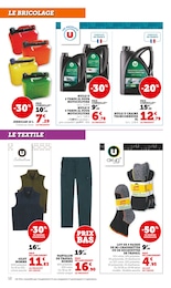 Prix et réduction Lingerie dans le prospectus Super U en cours Offre Lingerie dans le catalogue Super U du moment à la page 12
