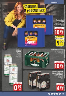 Bier im aktuellen EDEKA Prospekt (Paderborn) Bier im EDEKA Prospekt "Aktuelle Angebote" mit 26 Seiten (Paderborn)