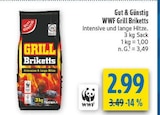 WWF Grill Briketts im Angebot bei diska in Plauen WWF Grill Briketts Angebote von Gut & Günstig bei diska Plauen für 2,99 €