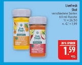 Vitamin C Shot - Kurkuma Power Angebote von LiveFresh bei Marktkauf Nürnberg für 1,59 €