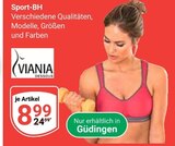 Sport-BH im Angebot bei GLOBUS in St. Ingbert Sport-BH Angebote von Viania Dessous bei GLOBUS St. Ingbert für 8,99 €