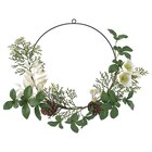 Halbkranz künstlich drinnen/draußen grün/weiß von VINTERFINT für 3,99 € bei IKEA im Angebot Halbkranz künstlich drinnen/draußen grün/weiß von VINTERFINT im aktuellen IKEA Prospekt