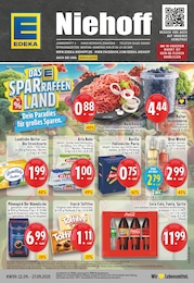 EDEKA Prospekt für Melle mit 24 Seiten EDEKA Prospekt für Melle: "Aktuelle Angebote", 24 Seiten, 22.09.2025 - 27.09.2025