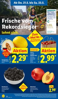 Gemüse im Lidl Prospekt "LIDL LOHNT SICH" mit 71 Seiten (Augsburg)