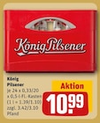 König Pilsener im Angebot bei REWE in Emden König Pilsener Angebote von König Pilsener bei REWE Emden für 10,99 €