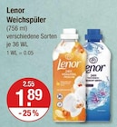 Weichspüler im Angebot bei V-Markt in Memmingen Weichspüler Angebote von Lenor bei V-Markt Memmingen für 1,89 €