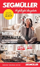 Möbel & Einrichtung Prospekt von Segmüller Mannheim Segmüller Prospekt: "SEGMÜLLER - HIGHLIGHT ANGEBOTE", 8 Seiten, 11.04.2026 - 25.04.2026