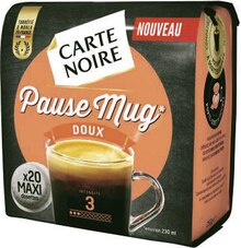 Capsules à café maxi pods pause - Géant Casino à Saint-Ouen Capsules à café maxi pods pause en promo chez Géant Casino Saint-Ouen à 4,19 €