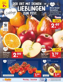 Äpfel im Netto Marken-Discount Prospekt "Aktuelle Angebote" mit 58 Seiten (Freiburg (Breisgau))