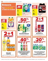 Offre Fanta dans le catalogue Carrefour du moment à la page 56