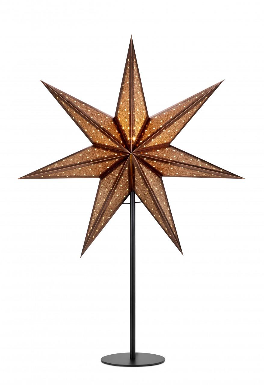 Globus-Baumarkt Florstadt - Markslöjd Hängestern Glitter bronze, H 45 cm x T 16 cm x L 45 cm Markslöjd Hängestern Glitter bronze, H 45 cm x T 16 cm x L 45 cm Angebot bei Globus-Baumarkt Florstadt im Prospekt WEIHNACHTS-INSPIRATIONEN