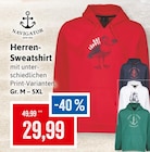 Kaufhaus Stolz Bützow - Herren-Sweatshirt Angebot im Prospekt Herren-Sweatshirt bei Kaufhaus Stolz im Bützow Prospekt für 29,99 €