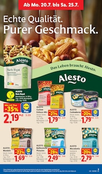 Milch Angebot im Lidl Prospekt, gültig von 20.07.2026 bis 25.07.2026 Milch Angebot im aktuellen Lidl Prospekt auf Seite 11