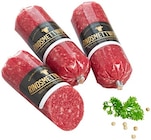 Frische magere RindsmettWurst Angebote bei REWE Gießen für 2,69 €