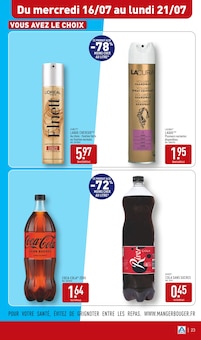 Promo L'Oréal dans le catalogue Aldi du moment à la page 23