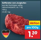 Saftbraten vom Jungbullen von  im aktuellen Netto Marken-Discount Prospekt für 1,39 €