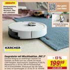 Saugroboter mit Wischfunktion „RVC 3“ von KÄRCHER für 199,99 € bei toom Baumarkt im Angebot Saugroboter mit Wischfunktion „RVC 3“ von KÄRCHER im aktuellen toom Baumarkt Prospekt