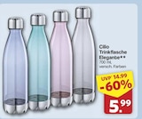 Trinkflasche Elegante Angebote von Cilio bei famila Nordwest Lingen für 5,99 €